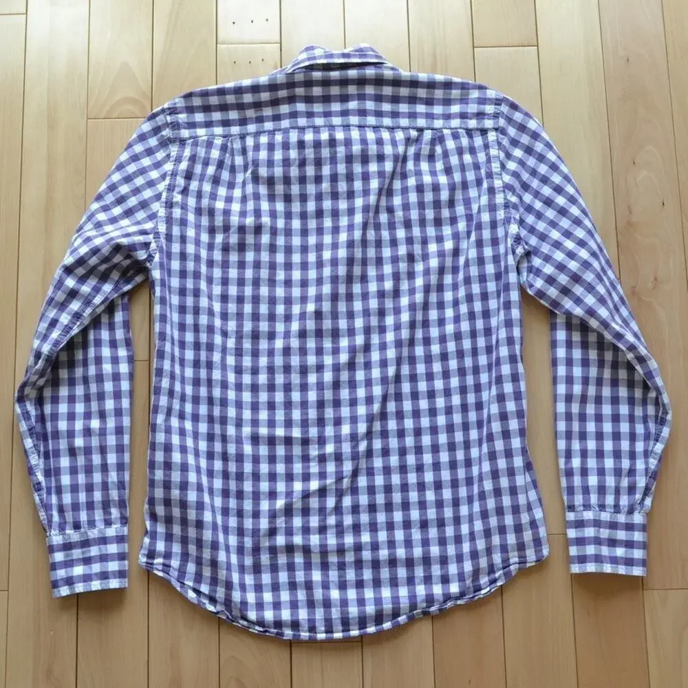 J Crew Button Down Shirt Plaid Check